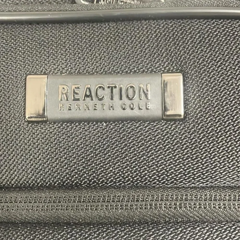 New Kenneth Cole Reaction R-Tech Computer Case Black Laptop Bag - Picture 4 of 8